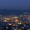 Night photo of Barcelona from Montjuic